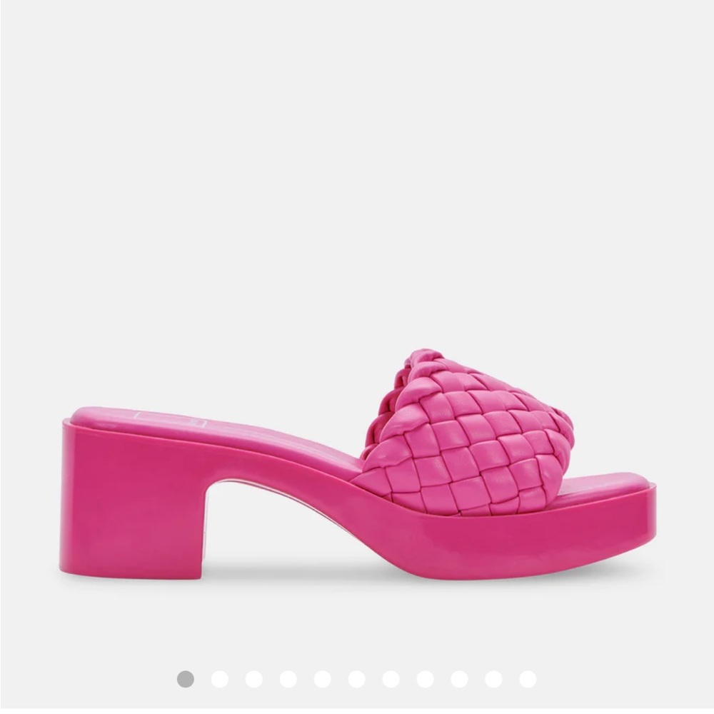 NWT Dolce vita heels/sandals. Pink. Size 6